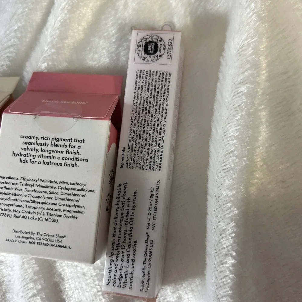 The Crème Shop Make Up Bundle. Eyeshadow,‎ Lip Tint, Eyeliner. Free shipping.